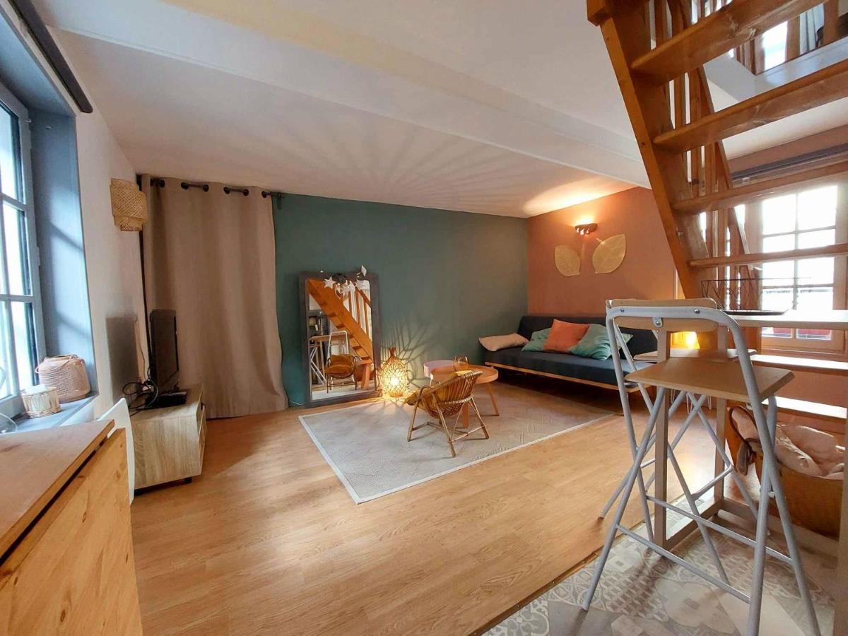 Le Cocon Honfleurais - Nouveau- Appartement - Eksteriør billede