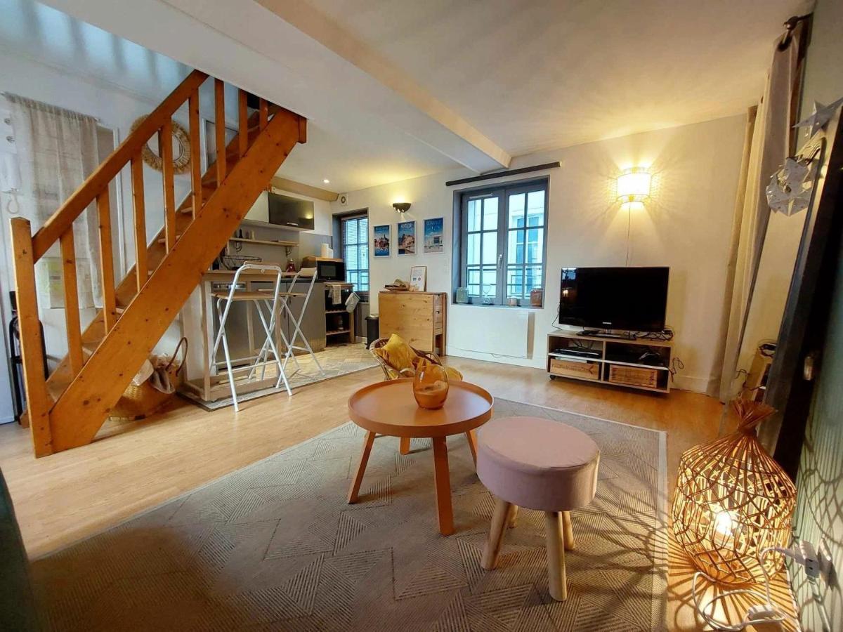 Le Cocon Honfleurais - Nouveau- Appartement - Eksteriør billede